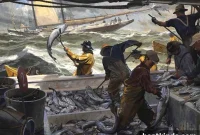 When Cod Ruled the North Atlantic: Rise and Fall of a Fishery