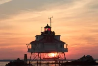 Iconic 144-Year-Old Chesapeake Bay Lighthouse Faces Collapse